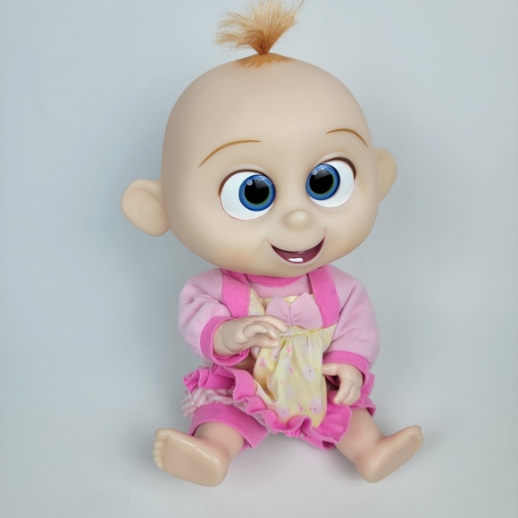 Incredibles 2 Baby Jack-Jack Attacks 13" Figure Doll Talking Sounds & Lights Up - Picture 15 of 15